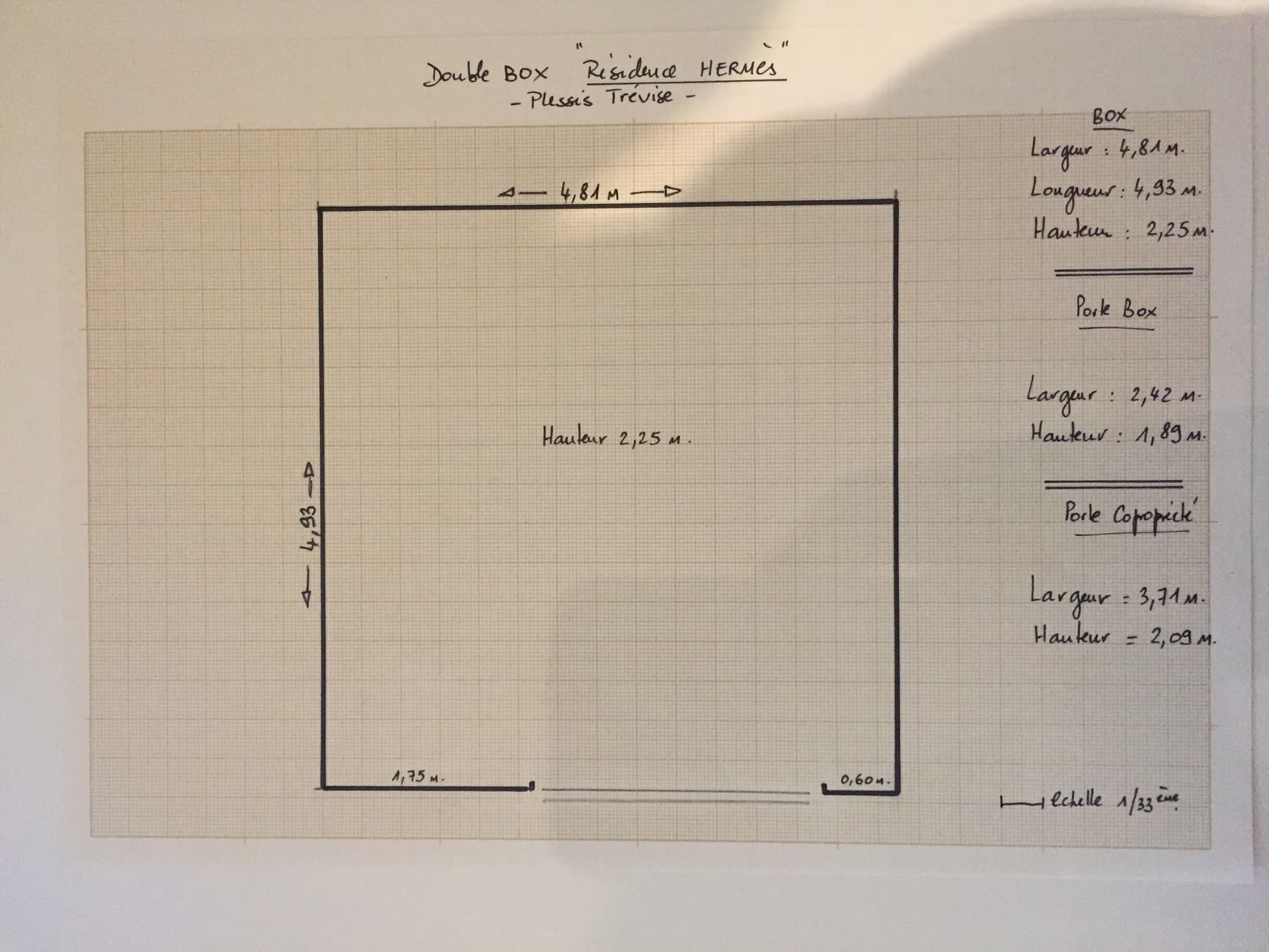 Box - Garde meuble sécurisé - 24 m2, Plessis Trévise (94420)